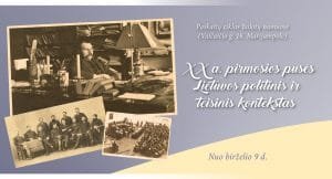 Read more about the article Paskaitų ciklas Bulotų namuose „XX a. pirmosios pusės Lietuvos politinis ir teisinis kontekstas“
