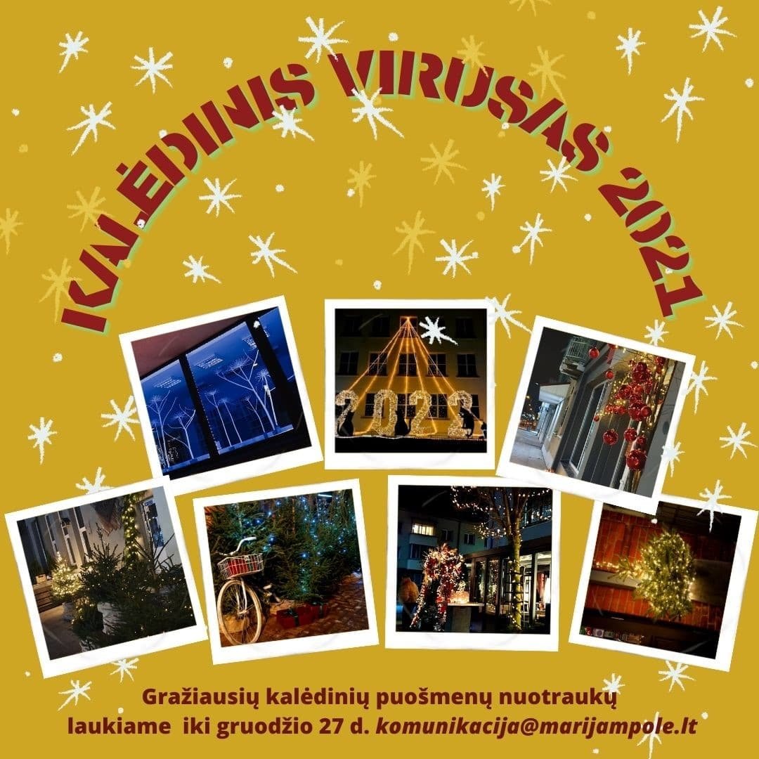Read more about the article „Kalėdinis virusas 2021“ sklinda: dalyvauk kalėdinių papuošimų konkurse!