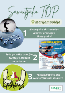 Read more about the article Ką veikti savaitgalį Marijampolėje?