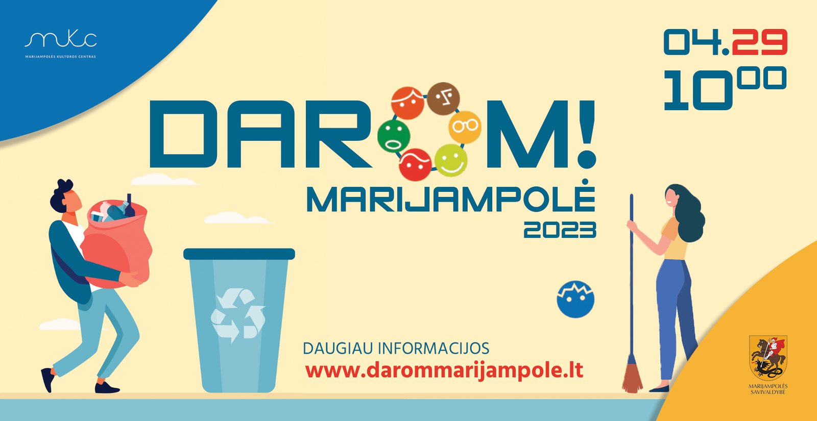 Read more about the article Burtis kviečia akcija „DAROM MARIJAMPOLĖ 2023“