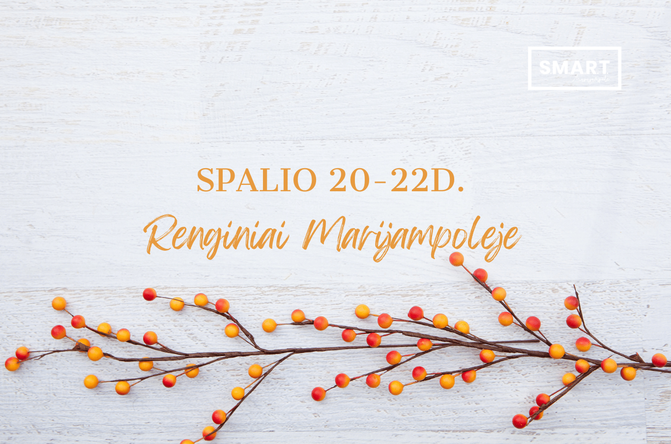 You are currently viewing Savaitgalio renginiai Marijampolėje | 10.20-10.22