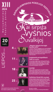 Read more about the article Prasideda Dainuojamosios poezijos festivalis „Kai sirpsta vyšnios Suvalkijoj…“
