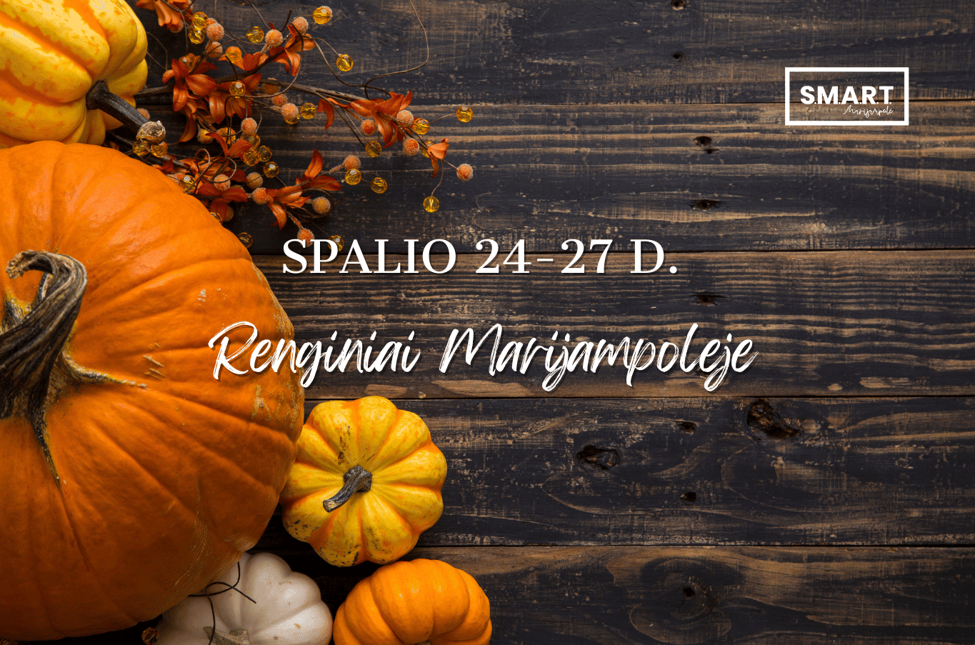 Read more about the article Savaitgalio renginiai Marijampolėje | 10.24-10.27