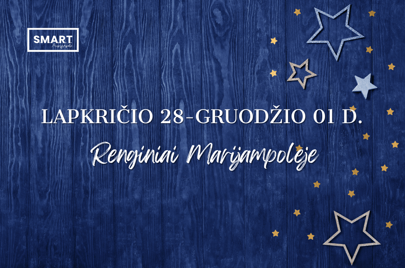 Read more about the article Savaitgalio renginiai Marijampolėje | 11.28-12.01