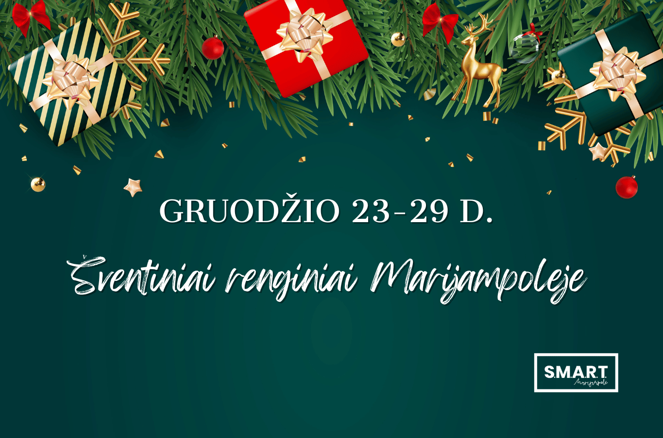 Read more about the article Šventiniai renginiai Marijampolėje | 12.23-12.29