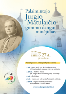 Read more about the article Jurgio Matulaičio gimimo dangui minėjimas