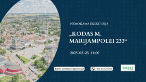 Read more about the article Organizuojame nemokamą ekskursiją „Kodas M. Marijampolei 233!“