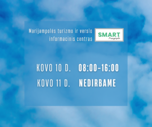 Read more about the article Šventinis Marijampolės TVIC „SMART Marijampolė“ darbo laikas