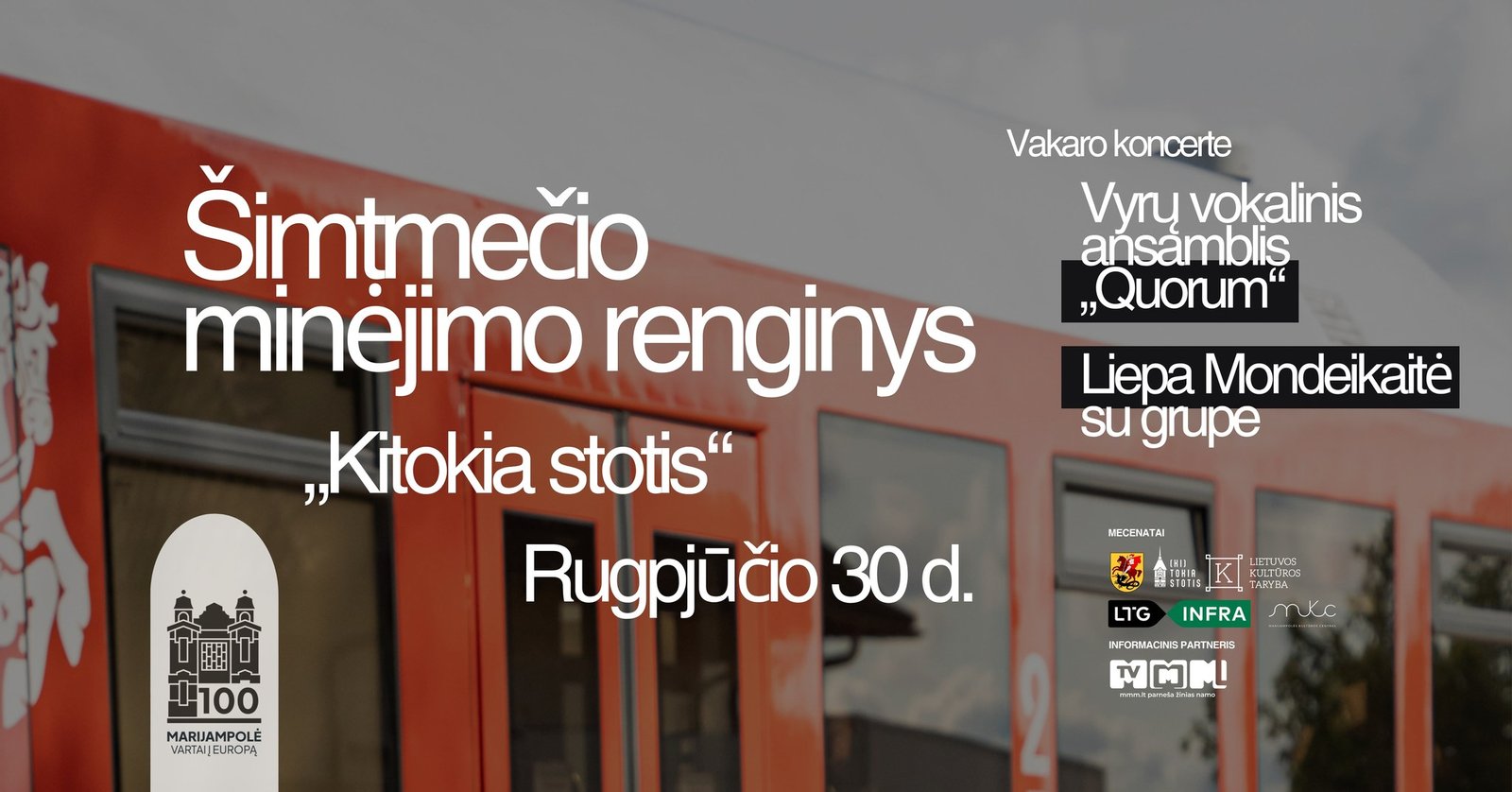 You are currently viewing Šimtmečio minėjimo renginys „Kitokia stotis“