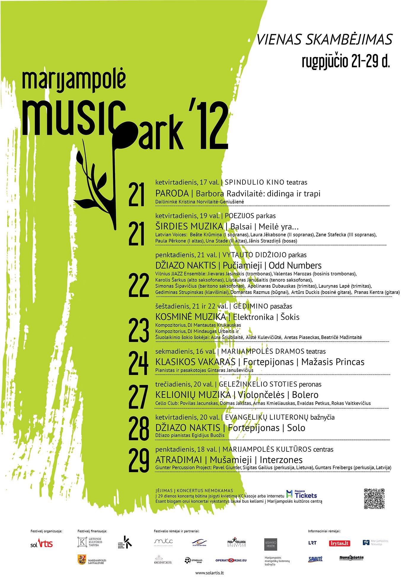 Read more about the article Marijampolė music park’12