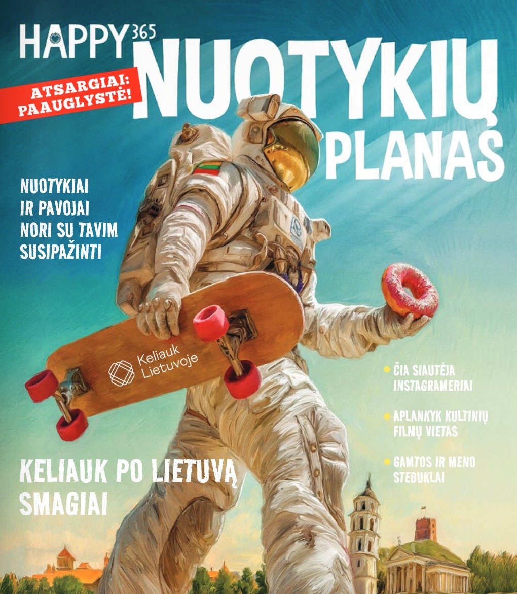 Read more about the article Ką patirti Marijampolėje – paauglių žurnale Happy 365 „Nuotykių planas“
