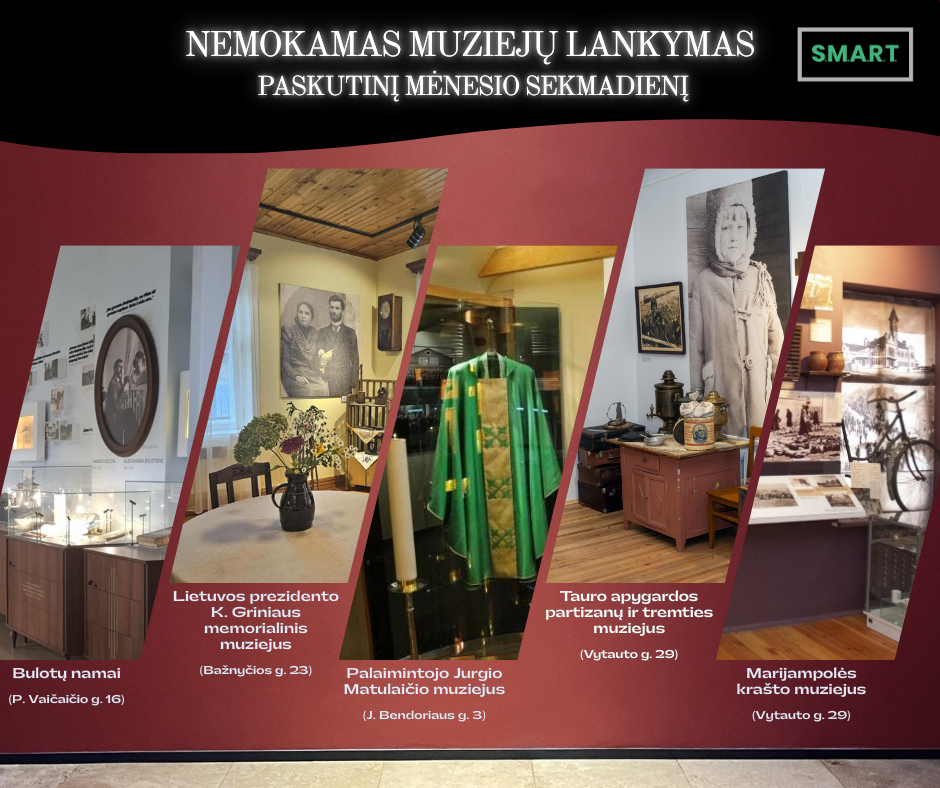 You are currently viewing Nemokamas muziejų lankymas paskutinį mėnesio sekmadienį – vasario 22 d.