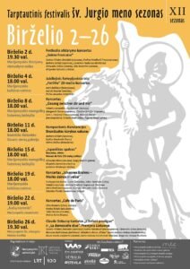 Read more about the article Tarptautinis festivalis „Šv. Jurgio meno sezonas“ Marijampolėje XII sezonas