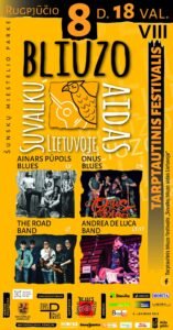 Read more about the article VIII Tarptautinis bliuzo festivalis „Suvalkų bliuzo aidas Lietuvoje“